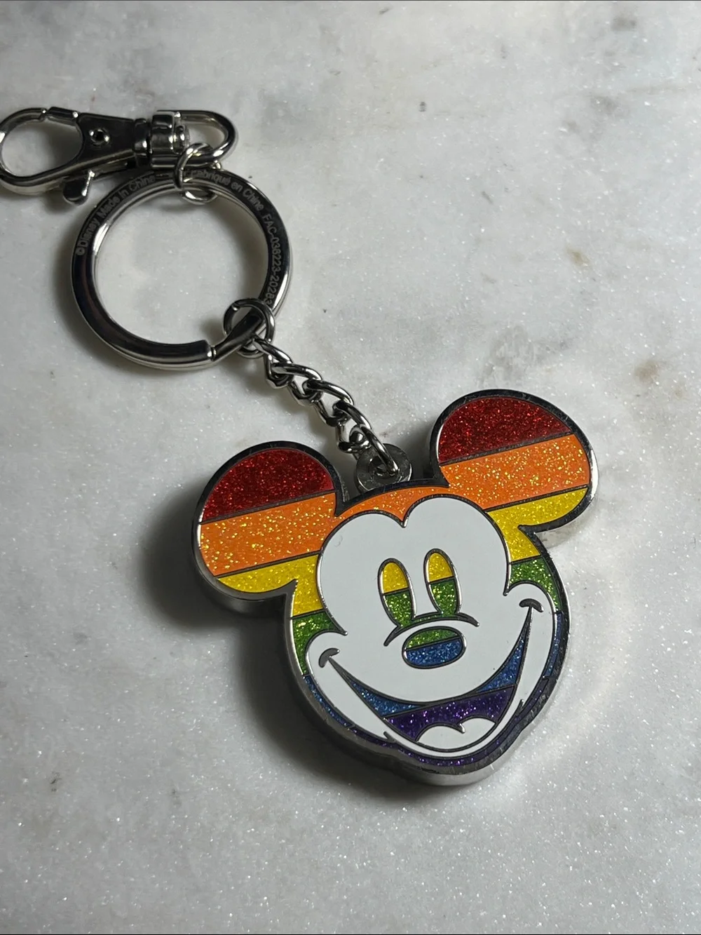Disney keychain featuring